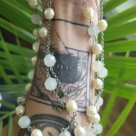 Stunning Beaded Statement Necklace  - Picture 2 of 2